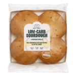 LOW-CARB SOURDOUGH BROWN ROLLS | 4x60g
