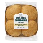 LOW-CARB SOURDOUGH WHITE ROLLS | 4x60g