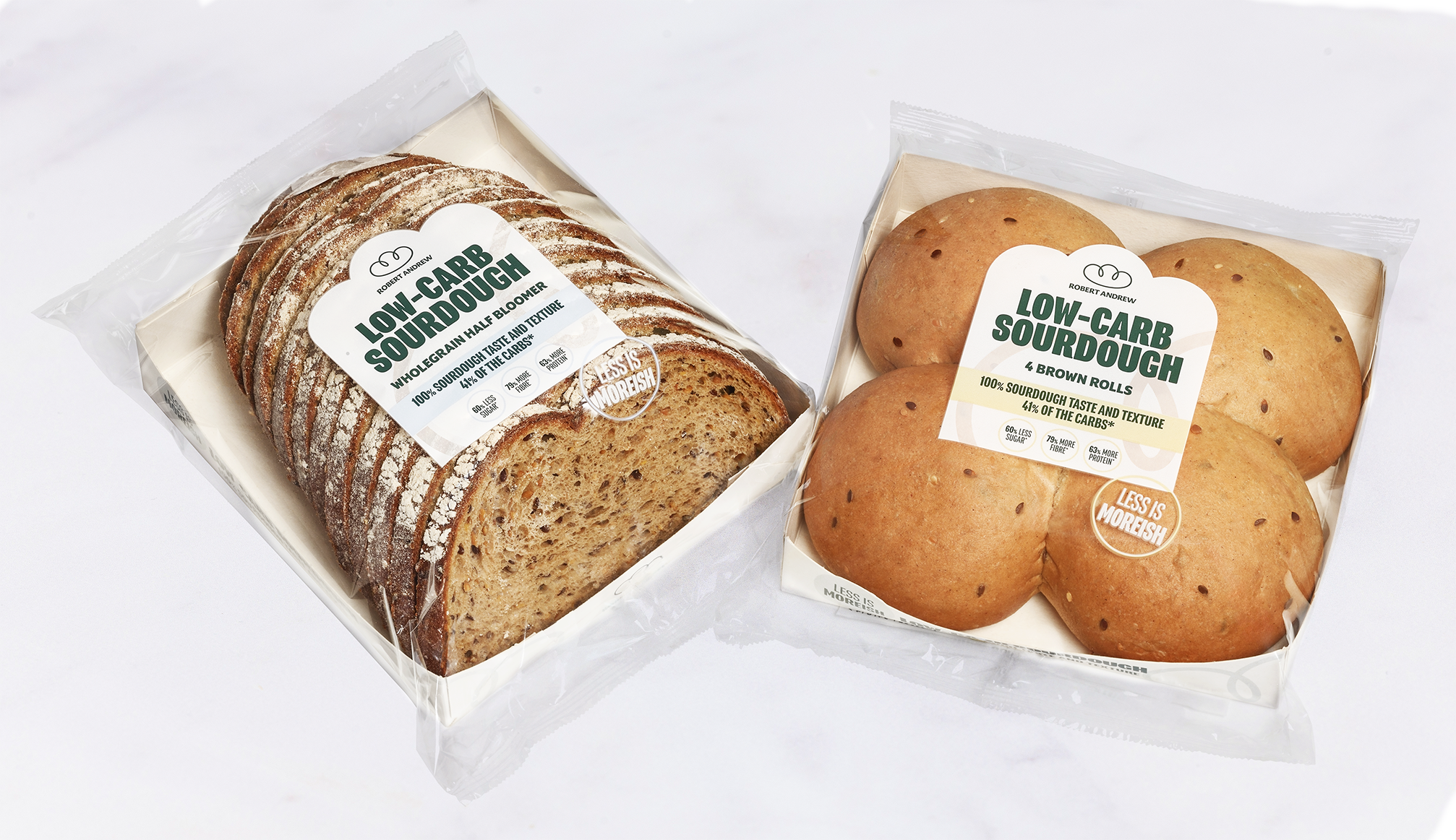 LOW-CARB SOURDOUGH LAUNCHES IN THE UK! - Robert Andrew Low-carb Sourdough