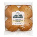 LOW-CARB SOURDOUGH BROWN ROLLS | 4 x 60g