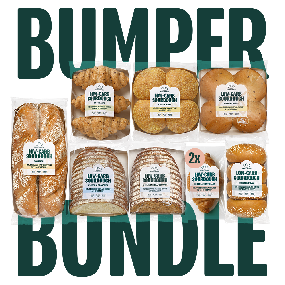 LOW-CARB SOURDOUGH BUMPER BUNDLE - Robert Andrew Low-carb Sourdough