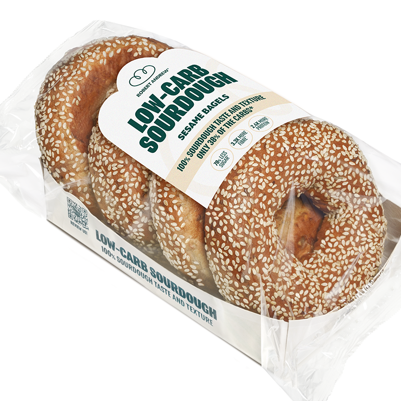 low-carb bagel