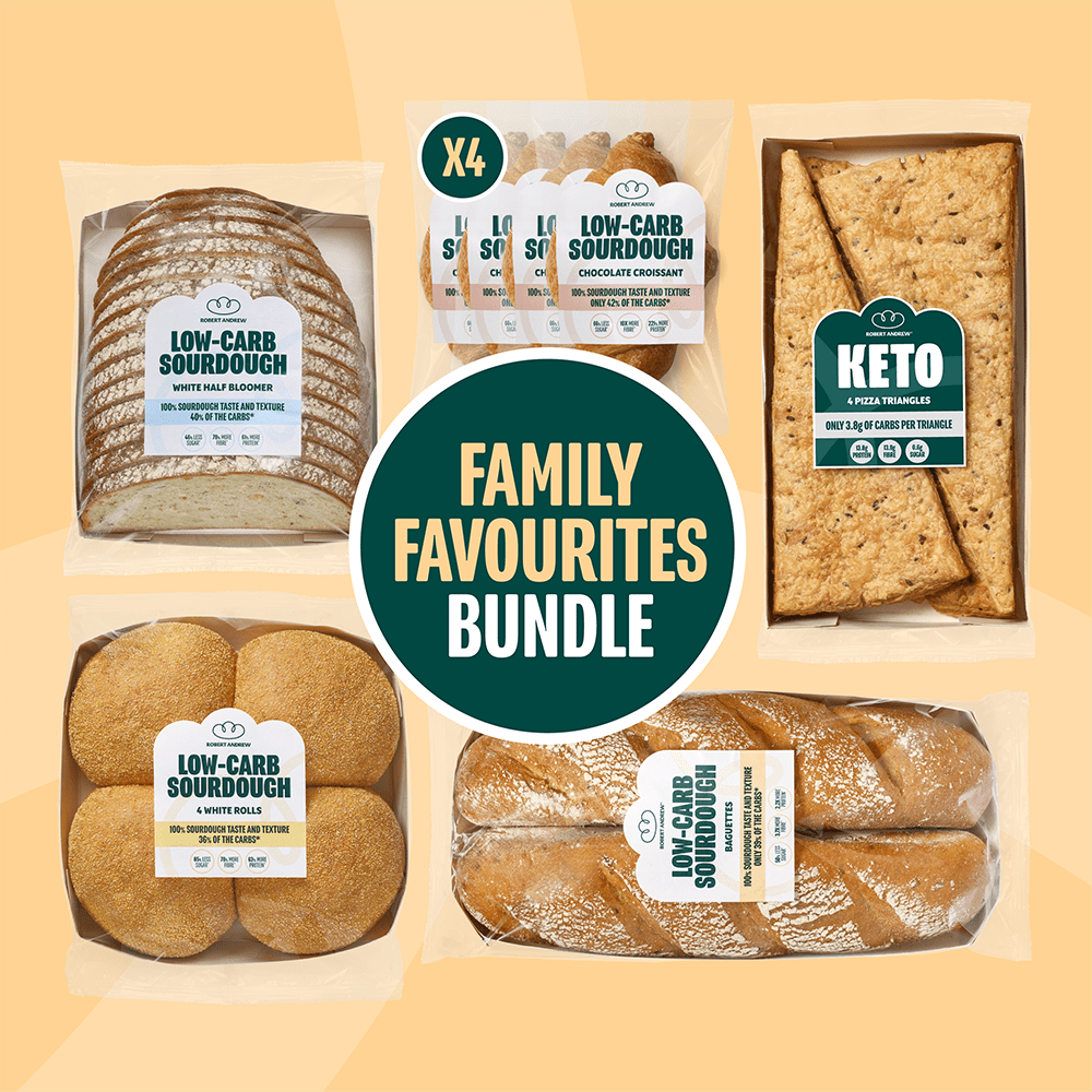 LOW-CARB FAMILY BUNDLE - Robert Andrew Low-carb Sourdough